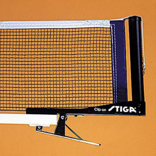 شبكة طاولة التنس مع دبوس تثبيت Net & Post Set-Clip On - Stiga