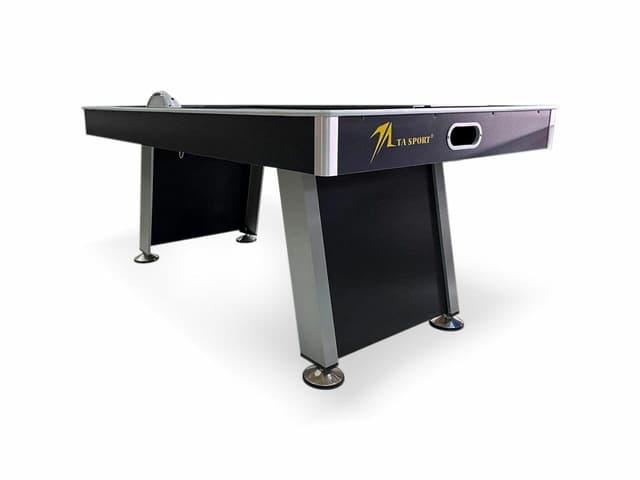 هوكي طاولة هوائية مستطيلة أسود وأبيض 183 × 101 × 78 سم تا سبورت TA Sports Black And White Rectangle Air Hockey Table
