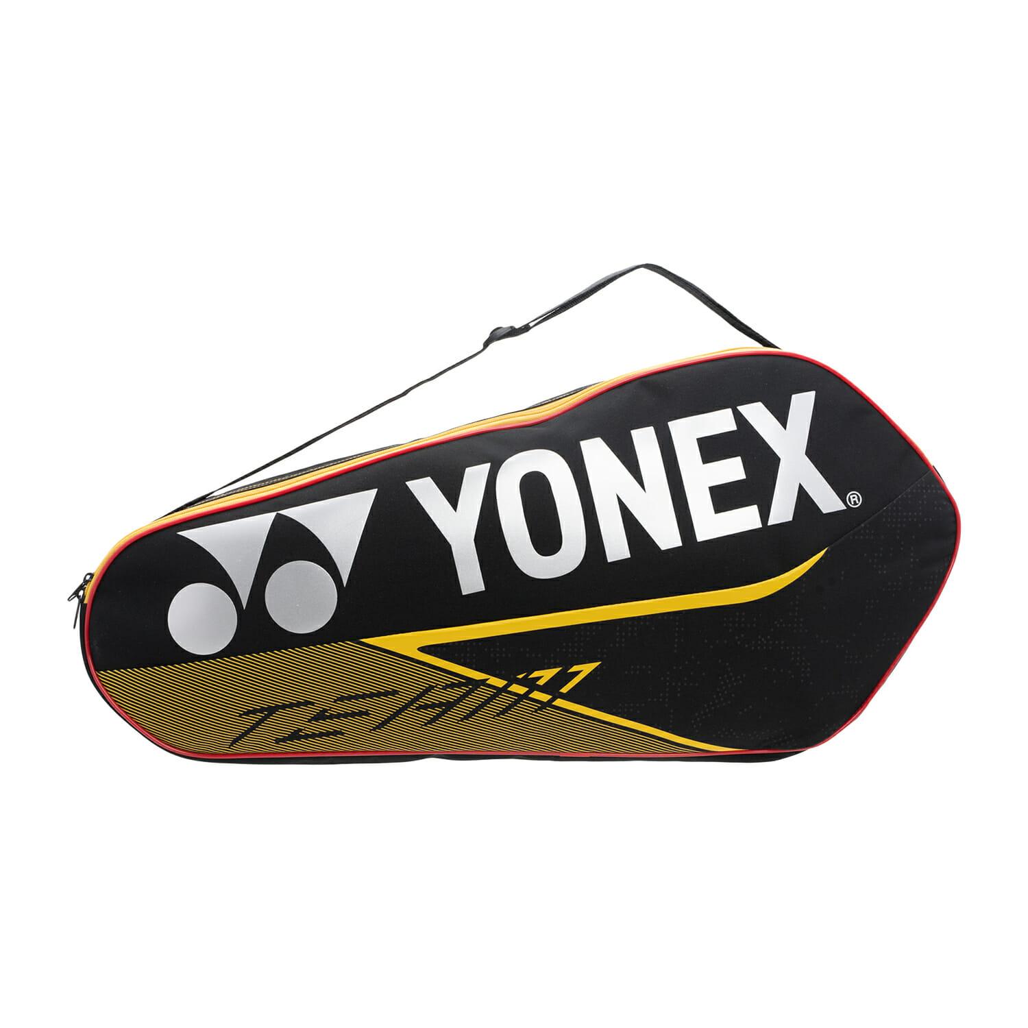 Yonex BA42023EX Black Yellow Team Racket Bag