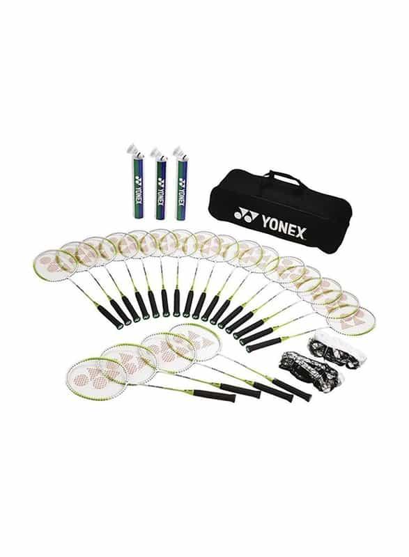 Yonex GR-202 Set for School, 20 Pieces, Multicolor Badminton