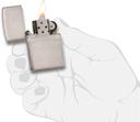Zippo 200-Brush Chrome Lighter