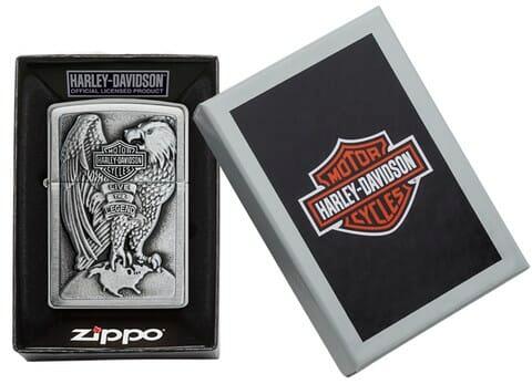 Zippo 200HD H231 Made in USA Eagle Lighter