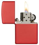 Zippo 233 Reg Red Matte 98/CLN Lighter - SW1hZ2U6MzIxOTQ3