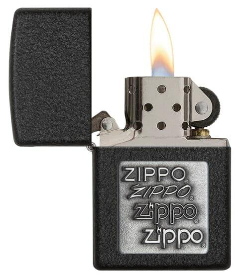 Zippo 363-B Crackle W/CR Emblem72006053 Lighter - SW1hZ2U6MzIxOTU0
