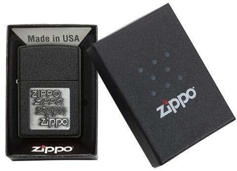 Zippo 363-B Crackle W/CR Emblem72006053 Lighter - SW1hZ2U6MzIxOTU2