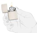 ولاعة زجاج مت غير لامع Zippo - Reg Mercury Glass Matte Lighter