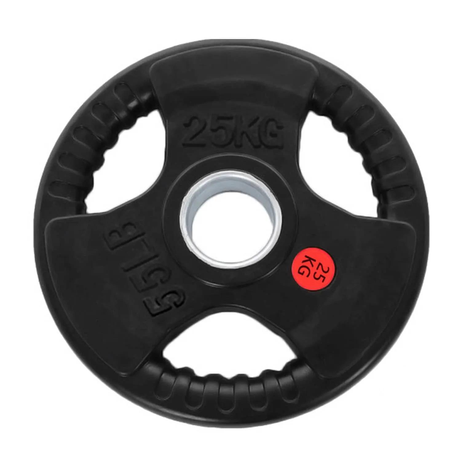 اوزان رياضية 25 كغ غير قابلة للصدأ هارلين فيتنس Harley Fitness Rust resistant Olympic Rubber Coated Weight Plate