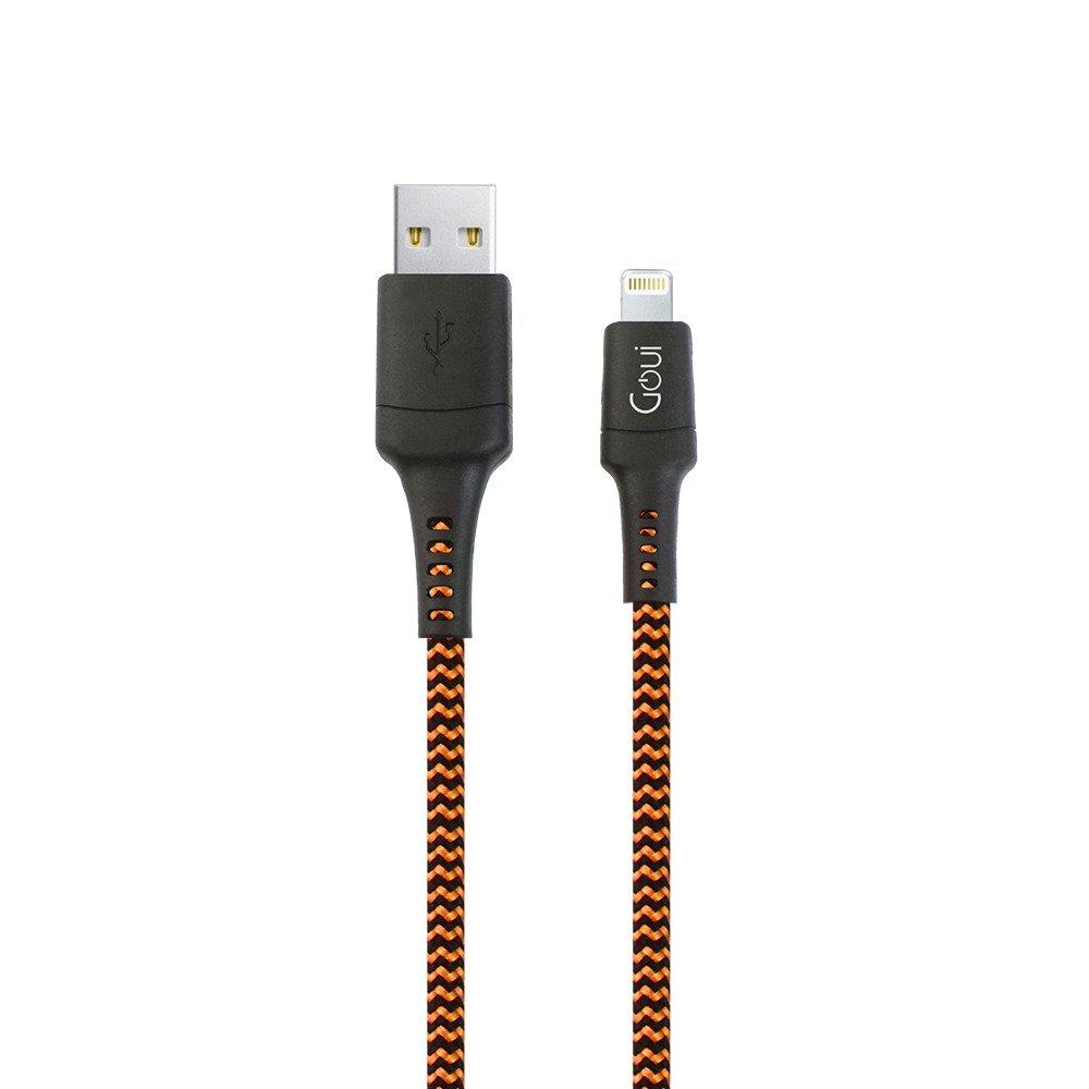 كيبل شحن ايفون قوي برتقالي - iPhone Cable Plus