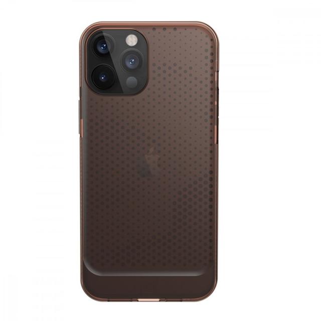 كفر موبايل مضاد للصدمات نصف شفاف بلون برتقالي - Lucent iPhone 12 Pro Max Case - UAG - SW1hZ2U6MzMxNzQ3