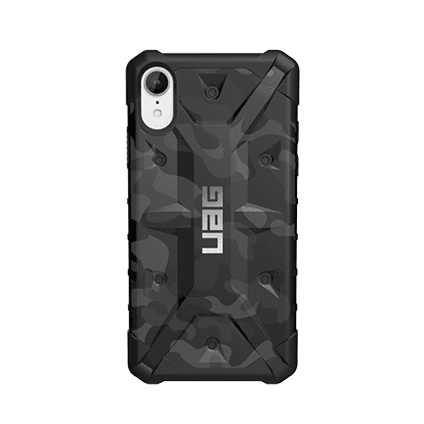 كفر موبايل عسكري مضاد للصدمات بلون أسود مموه Case iPhone XR Pathfinder - UAG - SW1hZ2U6MzMxODIw