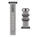 حزام ساعة آبل بتصميم ناتو مقاس 42/44 بوصة بلون رمادي Apple Watch Nato Strap - UAG