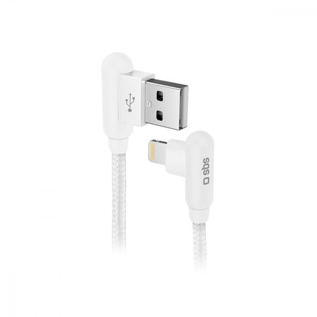 كابل شحن بزاوية 90° SBS 8 pin cable