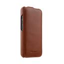 كفر جلد لهاتف iPhone 13 Pro لون بني Premium Leather  Cover Case for Apple iPhone 13 Pro - Melkco Jacka - SW1hZ2U6MzM2MTE4