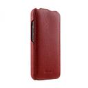 كفر جلد لهاتف iPhone 13 Pro لون أحمر Premium Leather  Cover Case for Apple iPhone 13 Pro - Melkco Jacka - SW1hZ2U6MzM1OTk0