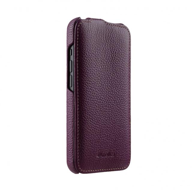 كفر جلد لهاتف iPhone 13 Pro لون قرميدي Premium Leather  Cover Case for Apple iPhone 13 Pro - Melkco Jacka - SW1hZ2U6MzM1OTMw