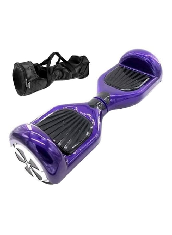 Cool Baby Smart Self Balance Electric Scooter In Purple With Storage Bag For Kids