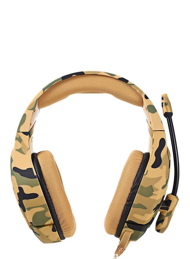 سماعات رأس قيمنق مع مايك Over-Ear Gaming Headset With Mic - nikuma