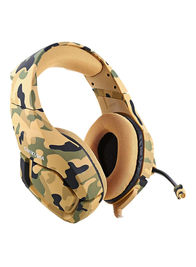 سماعات رأس قيمنق مع مايك Over-Ear Gaming Headset With Mic - nikuma