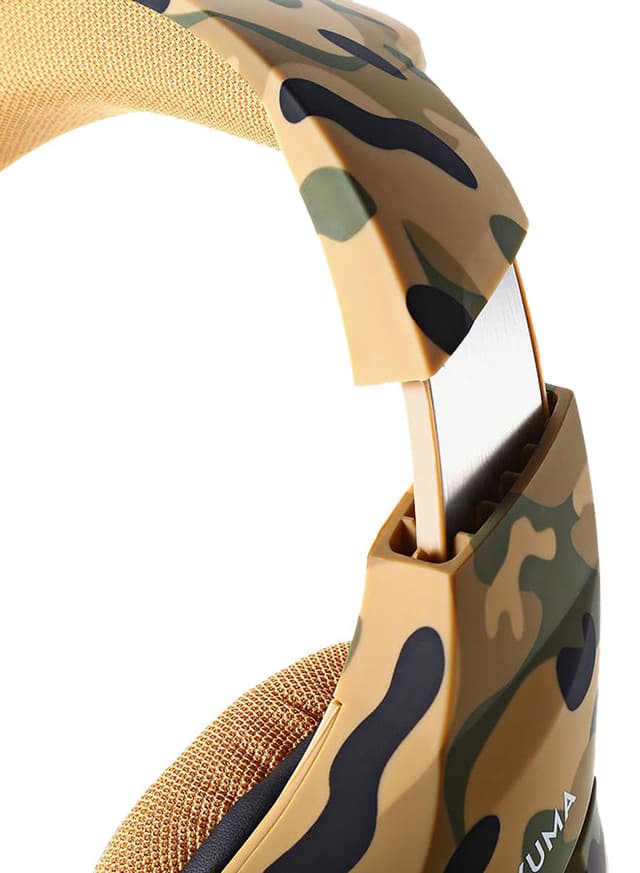 سماعات رأس قيمنق مع مايك Over-Ear Gaming Headset With Mic - nikuma