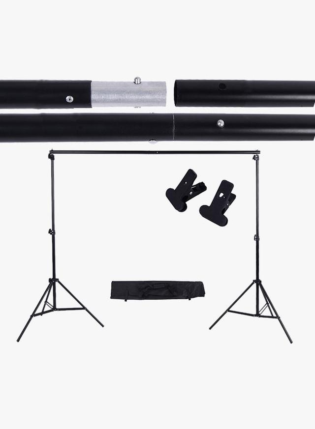 ستاند خلفية تصوير Adjustable Backdrop Crossbar Kit Black - Docooler - SW1hZ2U6MzQzMDMw