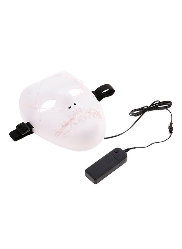 قناع تنكري ( قناع هالوين ) مع ضوء ليد  Hallowee Scary Mask