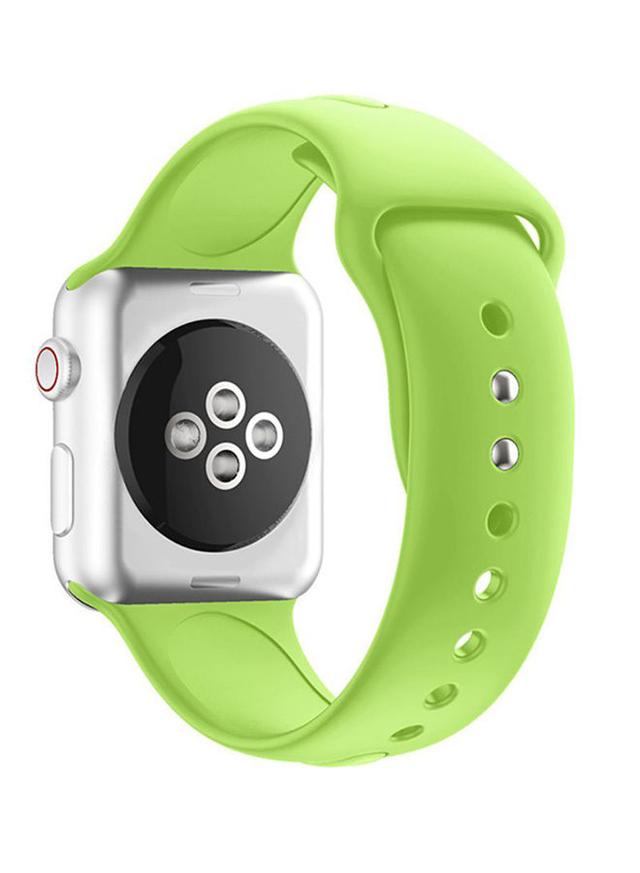 Voberry Adjustable Band Strap For Apple Watch Series 4 44mm 44millimeter Green - SW1hZ2U6MzQzNTU4