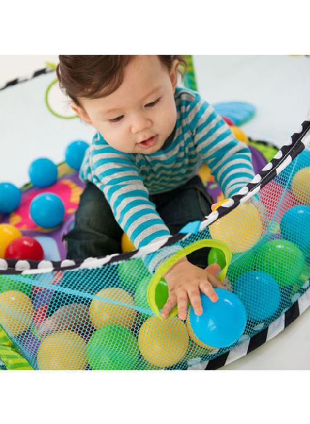 Infantino Grow-With-Me Activity Gym Playmat And Sensory-Stimulating Ball Pit For Kids 61x50x10cm - SW1hZ2U6MzQ0MTU0