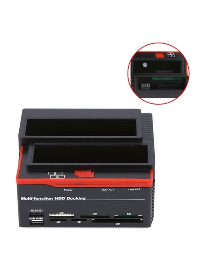 سلوت ( قاعدة تثبيت هارد HDD ) متعددة الوظائف Multifunction Hdd Docking Station