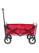 عربة تسوق ( قابلة للطي ) - أحمر  Folding Camping Multi-Function Outdoor Wagon Shopping Cart