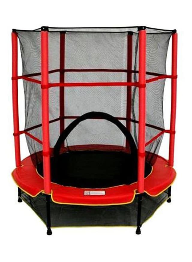 ترامبولين للإطفال مقاس 55 بوصة My First Trampoline With Enclosure 4.6feet - 286076