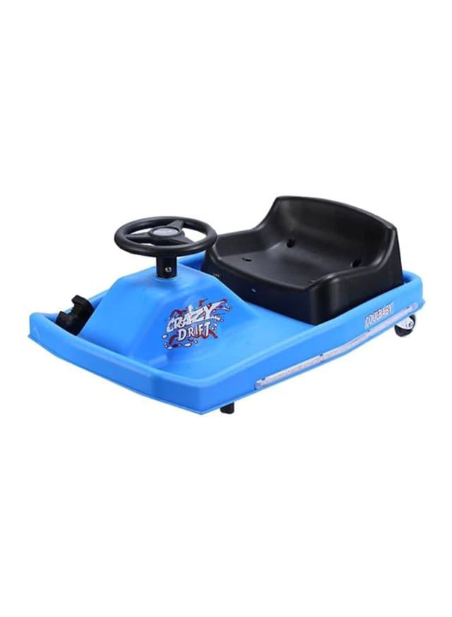 سكوتر درفت للأطفال لون أزرق / أسود Cool Baby - Drifting Ride On Scooter