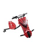 AGD 3-Wheel Drifting Scooter In Spiderman Print Comfortable Seat With Backrest 67.4x54.6x24.2cm - SW1hZ2U6MzM3NDAy