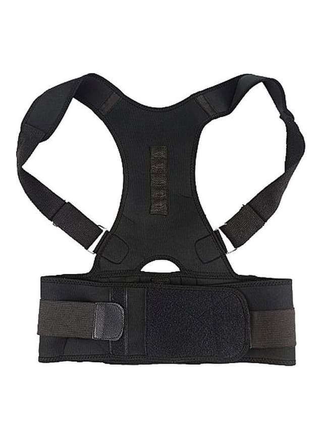 مشد ظهر واكتاف طبي للرجال Generic Black Medical For Men Body Support Brace