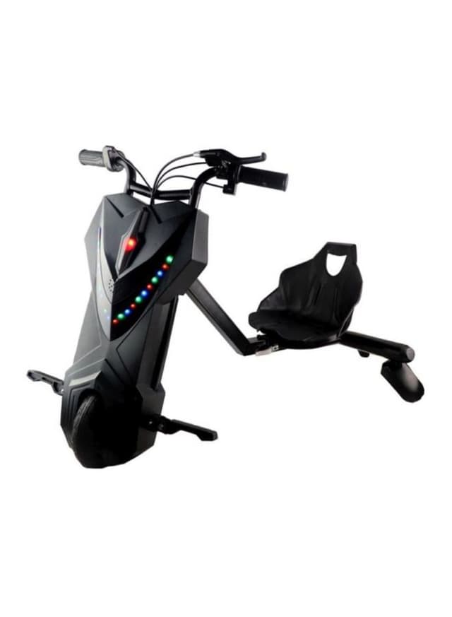 سكوتر كهربائي درفت  Electric Super Power Scooter Black 3wheel