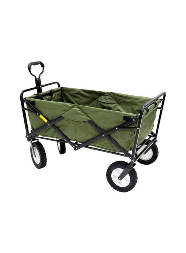 Cool Baby Folding Camping Multi-Function Outdoor Wagon Shopping Cart Green/Black - SW1hZ2U6MzQ1MzYw