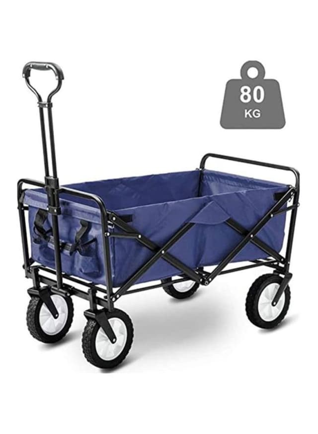 عربة تسوق قابلة للطي 4Wheel Folding Heavy Duty Outdoor Cart - Cool baby