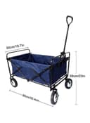 عربة تسوق قابلة للطي 4Wheel Folding Heavy Duty Outdoor Cart - Cool baby
