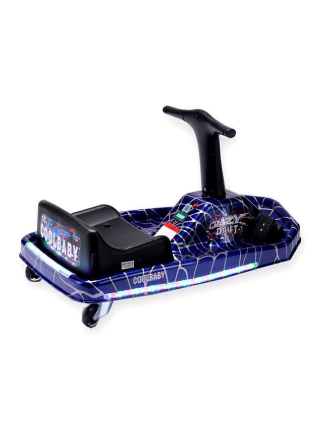 Cool Baby 3-Wheels Smart Drift Electric Ride-On Scooter Blue