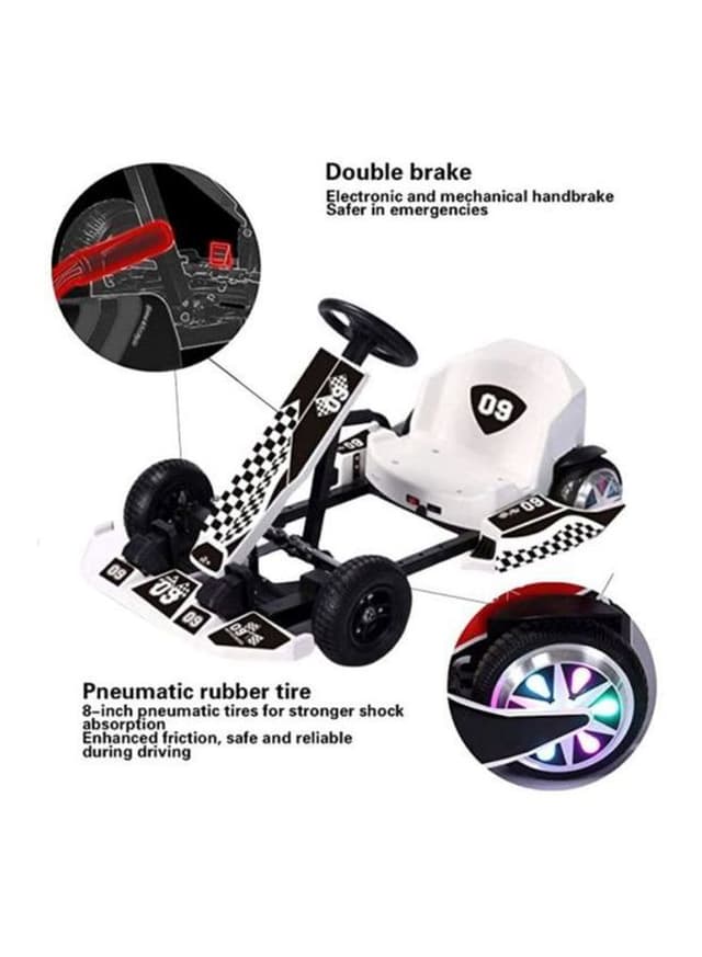 Cool Baby 4-Wheels Electric Kating Car Multicolour 84.5x60x33cm