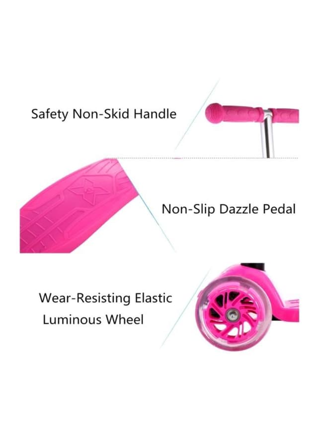 سكوتر للأطفال ثلاثي العجلات بإرتفاع قابل للتعديل Adjustable Kick Scooter 3Wheel