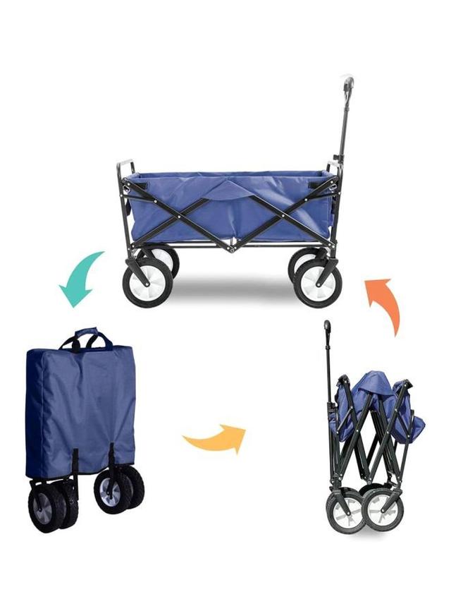 Cool Baby Foldable Garden Cart Blue 90x50x100centimeter - SW1hZ2U6MzQyNjg0