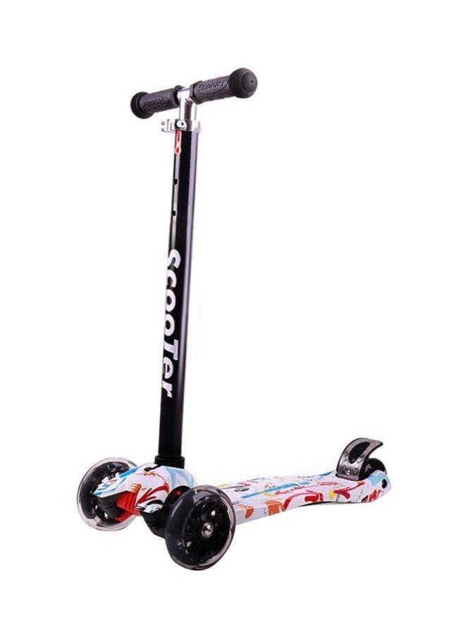 سكوتر للأطفال ثلاثي العجلات بإرتفاع قابل للتعديل Adjustable Height Kick Scooter 3Wheel