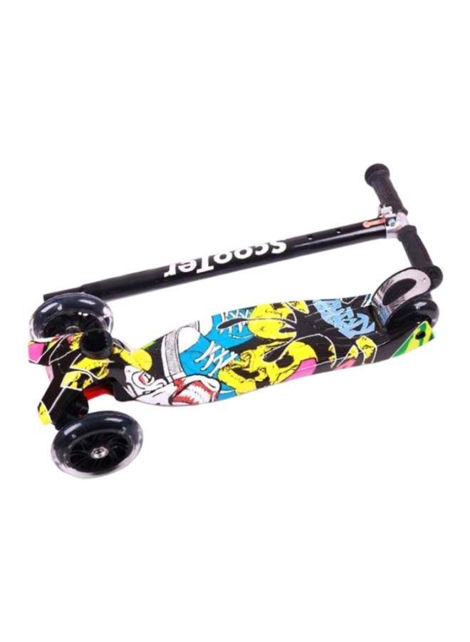 Cool Baby 3 Wheel Kick Scooter With Adjustable Height 22.9x7.3x6.1inch