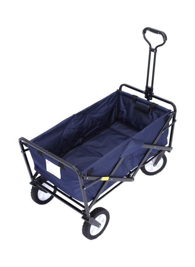 Cool Baby Stainless Steel Foldable Shopping Cart Dark Blue/Black 88x58x35centimeter - SW1hZ2U6MzQyNzMz