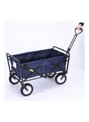 Cool Baby Stainless Steel Foldable Shopping Cart Dark Blue/Black 88x58x35centimeter - SW1hZ2U6MzQyNzM3