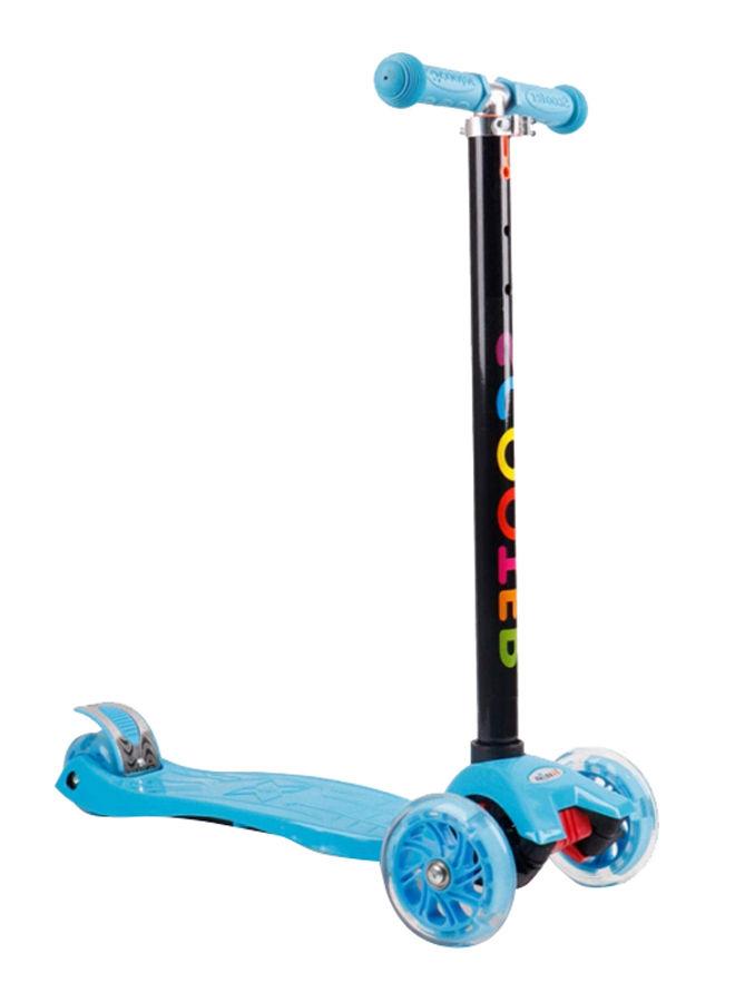 Cool Baby 3-LED Light Up Wheel Foldable Kick Scooter 22.9 x 7.3inch