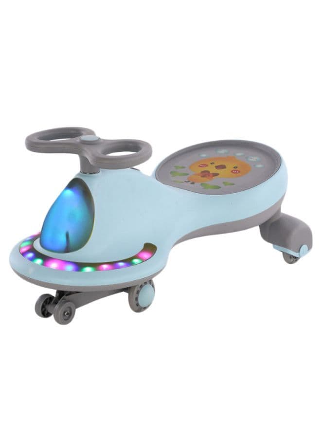 Cool Baby 3-Wheel LED Light Ride On Swing Wiggle Car 33x80cm