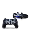 كفر يد بلايستيشن 4 مموه على شكل جمجمة  Controller Sticker For PlayStation 4
