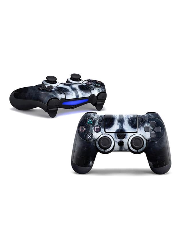 كفر يد بلايستيشن 4 مموه على شكل جمجمة  Controller Sticker For PlayStation 4