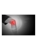 Elastic واقي ركبة مطاطي لون أسود و أزرق سماوي Sapu - Elastic Knee PadKnee Pad